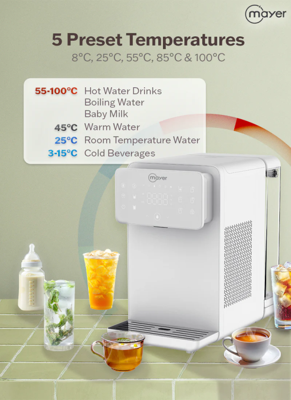 Mayer MMIWD48C [4.8L] Instant Hot & Cold-Water Dispenser