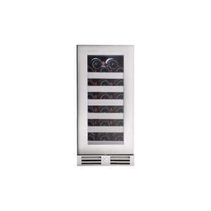 Kadeka KN39WR [31 Bottles] Steel Series Wine Cellar |  Free-standing unit or under the kitchen worktop counter
