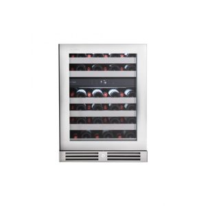 Kadeka KN45WR [46 Bottles] Steel Series Wine Cellar |  Free-standing unit or under the kitchen worktop counter