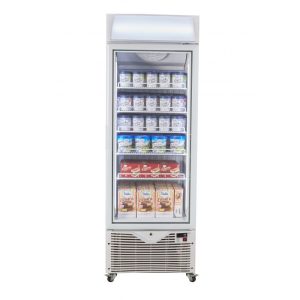 Kadeka KSF-450W [430L] One Door Upright Freezer Showcase