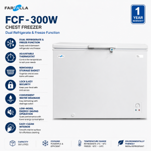 Farfalla FCF-300W 300L Chest Freezer Singapore