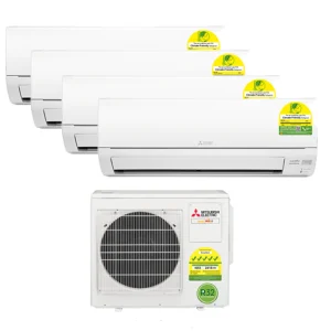 MITSUBISHI SYSTEM 4 AIRCON MXY-4H33VG + 3X MSXY-FP10VG & 1X MSXY-FP13VG (REPLACEMENT)