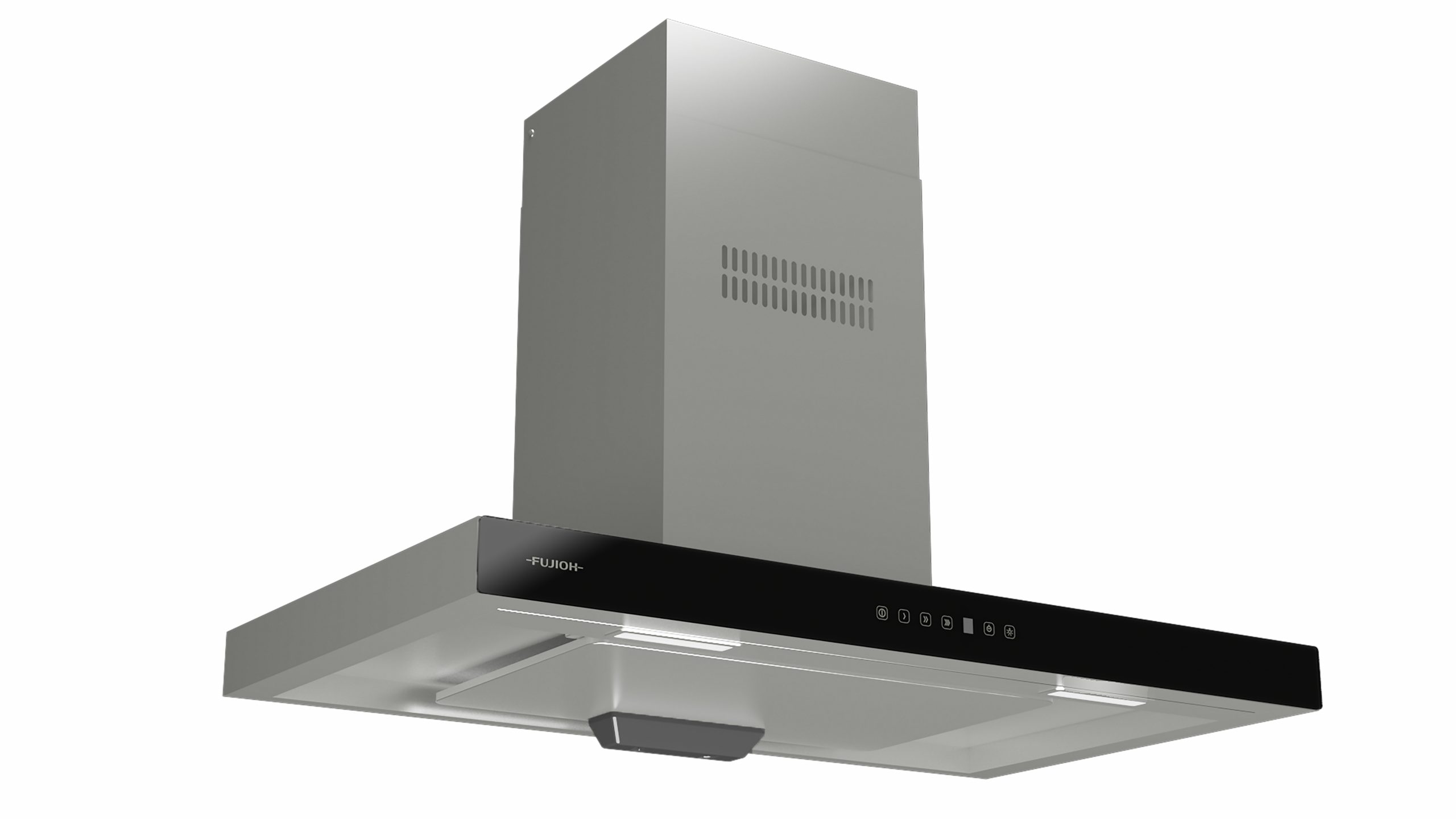 Fujioh FR-MT1990 R/V Chimney Hood With Glass Panel