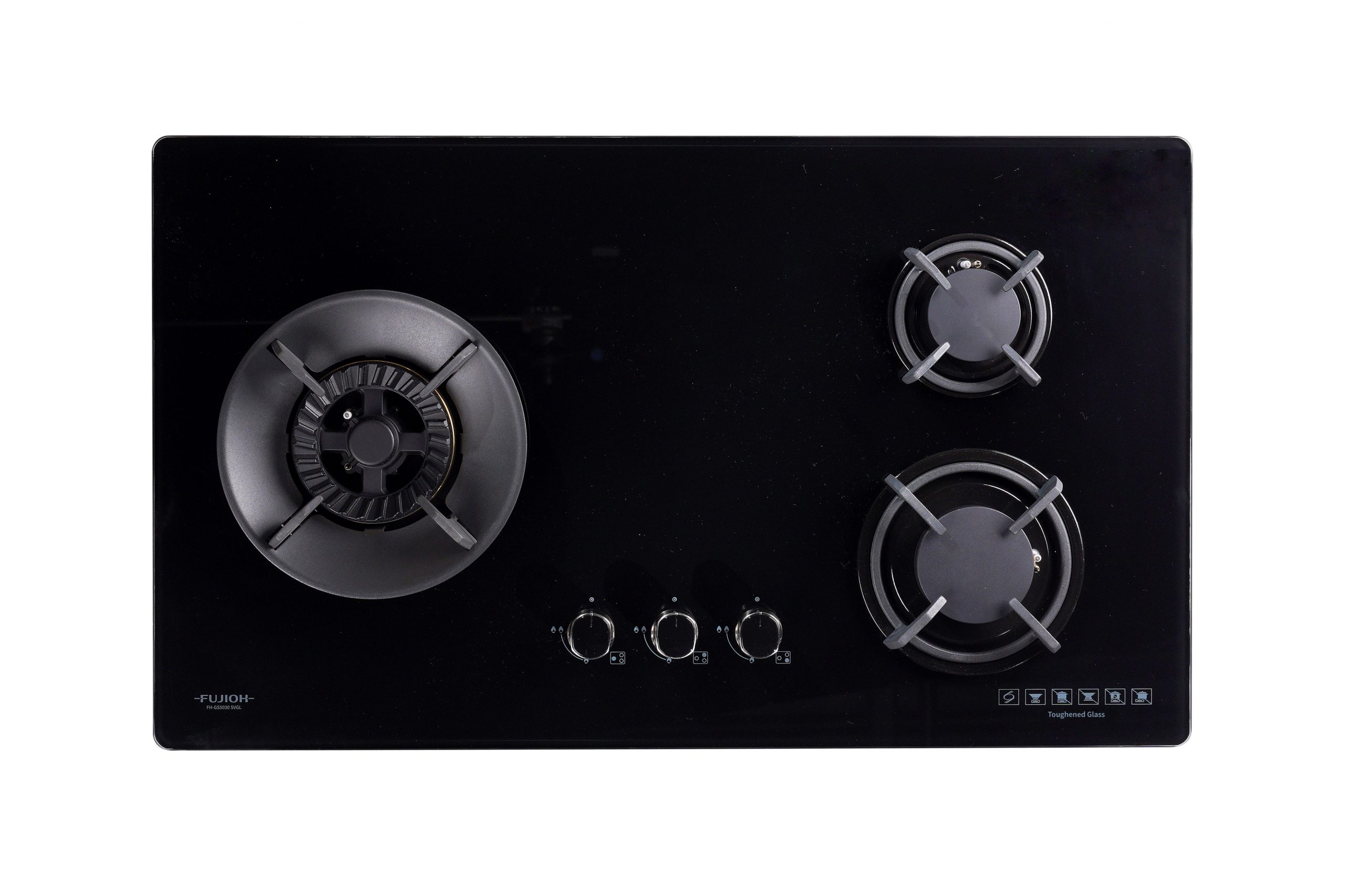 Fujioh FH-GS5030 SVSS | FH-GS5030 SVGL 3 Burners Gas Hob
