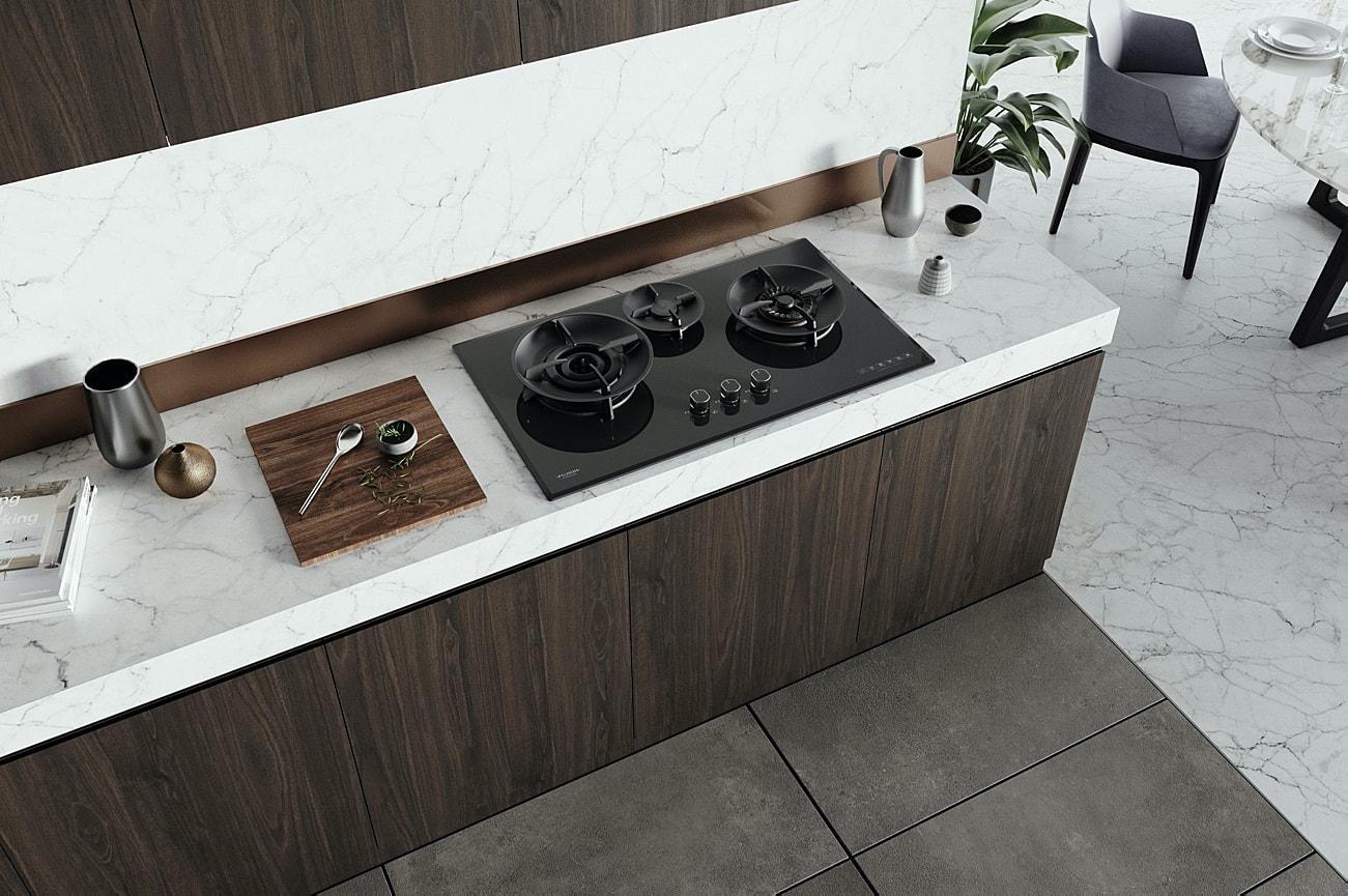 Fujioh FH-GS7030 SVGL | FH-GS7030 SVSS 3 Burners Gas Hob with 1 Double Inner Flame Burner - Image 5