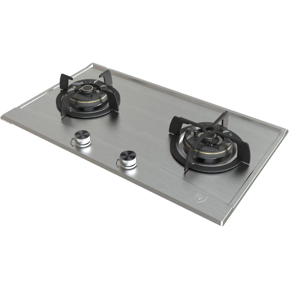 EF EFH2764WTVSB | EFH 2764 WT VSB | 76CM 2-BURNER GAS HOB | EFH 2764 WT VSB | Stainless Steel - Image 2