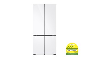 LG GF-B6174TW 4 DOOR FRIDGE - ESSENCE WHITE GLASS (611L)