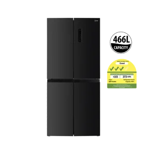 Mayer Frostline MMFT480BI [466L] Top Mount Refrigerator | Black Inox