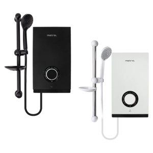 Mistral MSH101C-BK || MSH101C-WH Instant Shower Heater - Copper Tank | Black & White