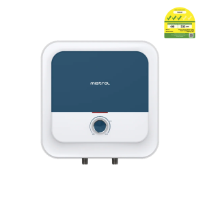 Mistral MSWH300WG 30L white square storage water heater
