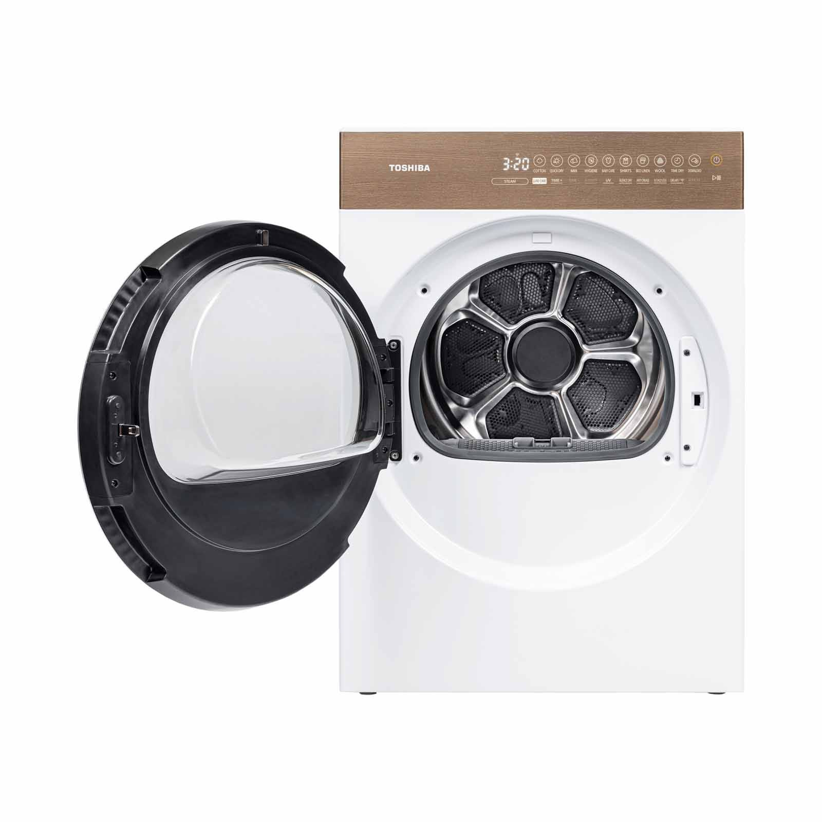 TOSHIBA TD-T37BS90HWS(WT) HEAT PUMP DRYER (8KG) - Image 2