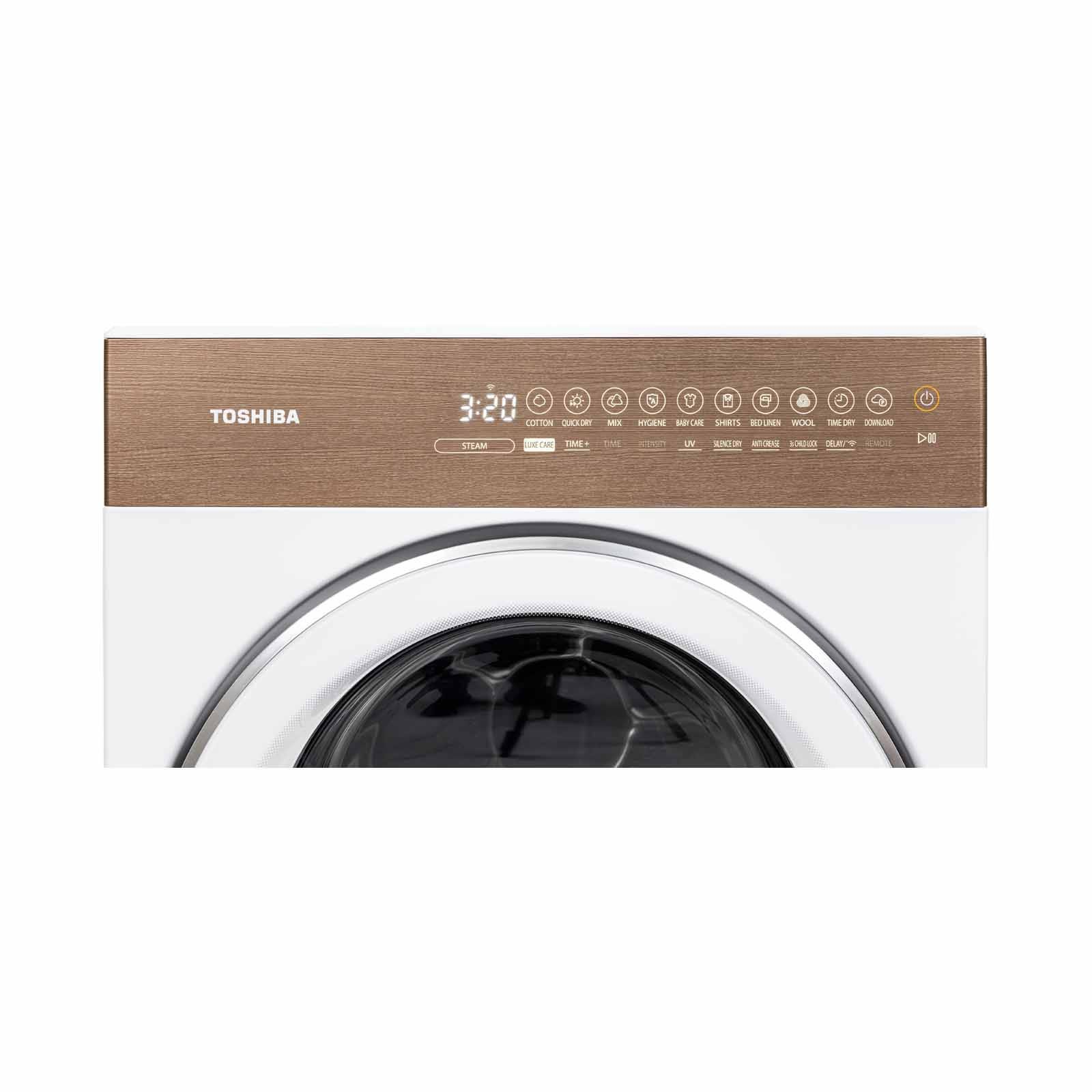 TOSHIBA TD-T37BS90HWS(WT) HEAT PUMP DRYER (8KG) - Image 3