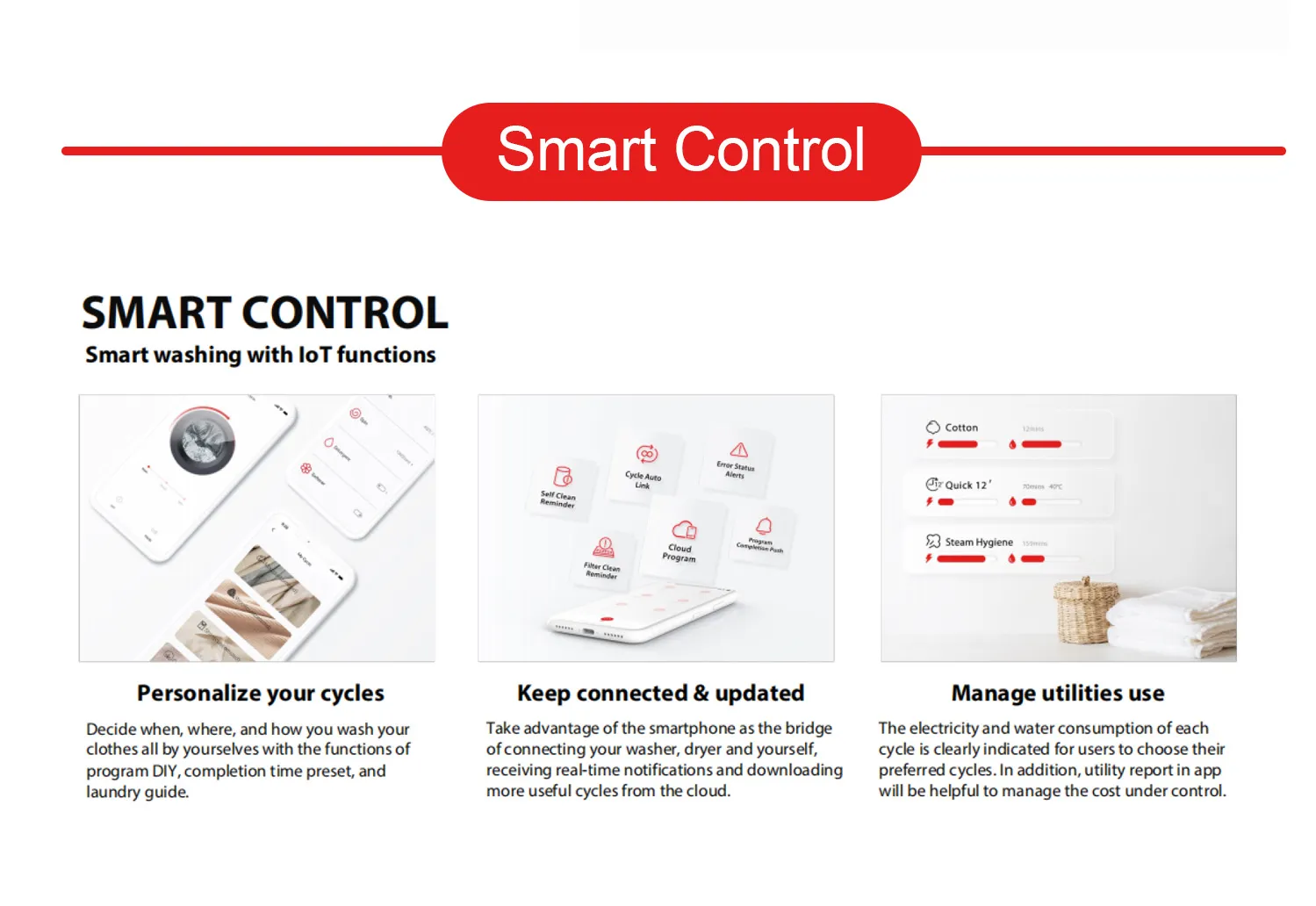 TOSHIBA TW-T37BZP115MWS(WT) FRONT LOAD WASHING MACHINE (10.5KG) - Image 6