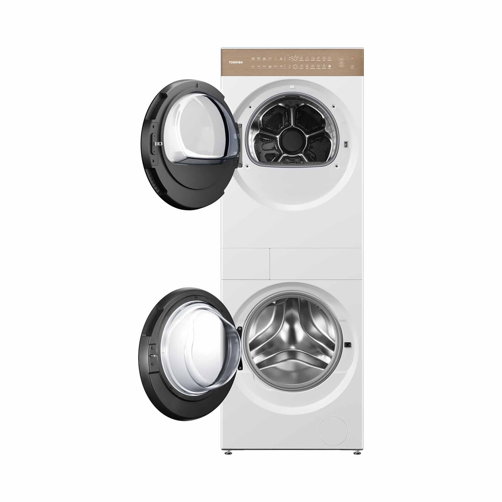 TOSHIBA TWD-T40BZU110MWS(WT) FRONTLOAD WASHER/DRYER (TW-T40BZP110MWS(WT)+TD-T40BS90HWS(WT) (10KG/8KG) - Image 2