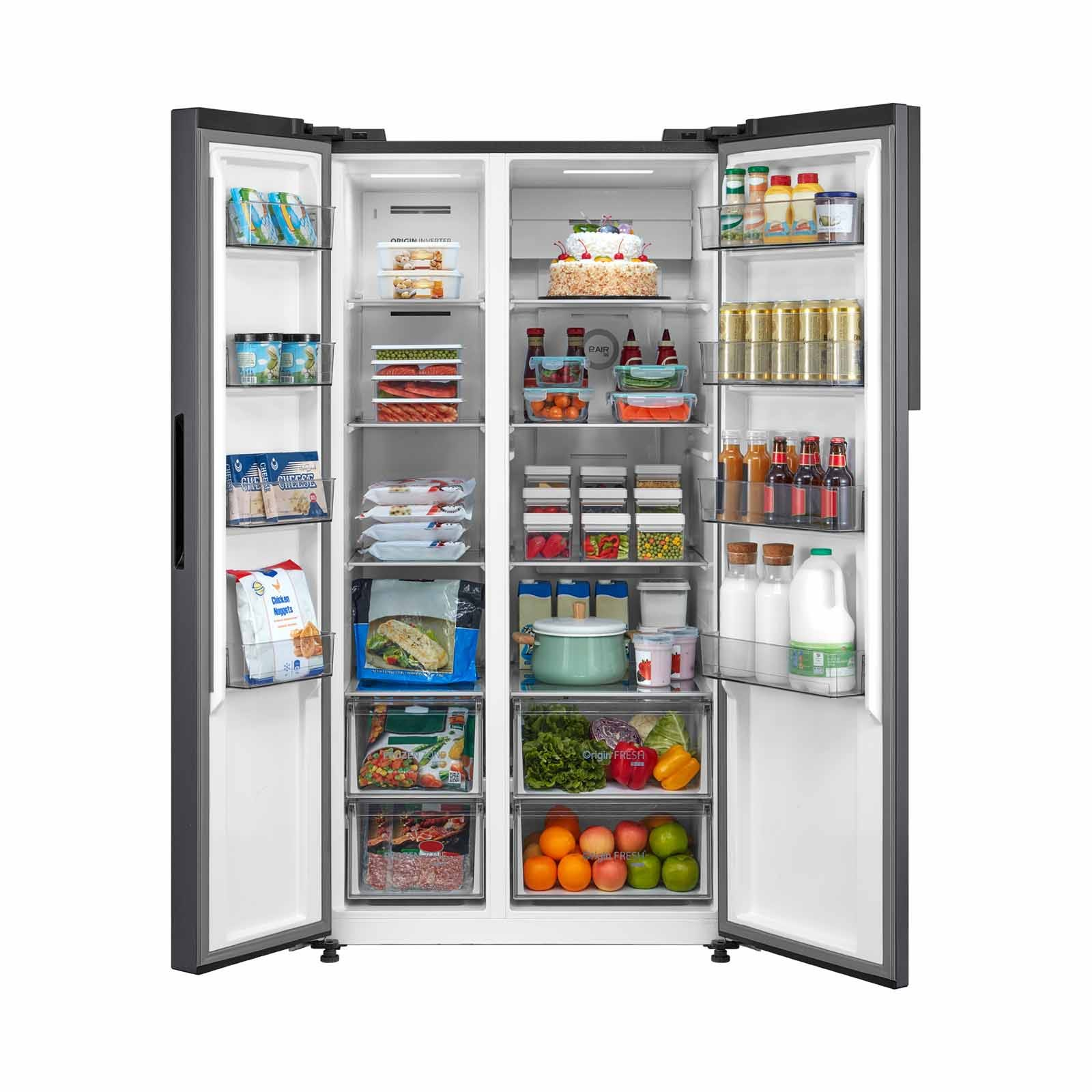 TOSHIBA GR-RS780WI-PMX(06) SIDE BY SIDE DOOR FRIDGE / REFRIGERATOR (601L) - Image 3