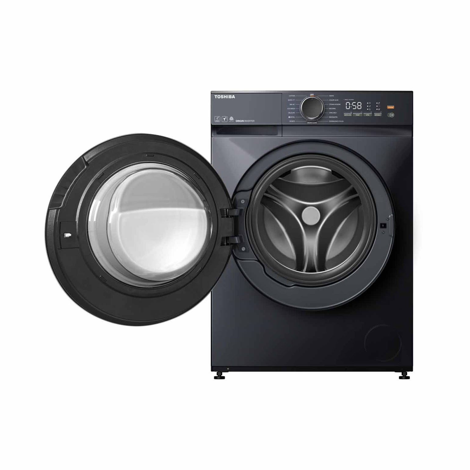 TOSHIBA TW-T21BU140UWS(MG) FRONT LOAD WASHER (13KG) - Image 2