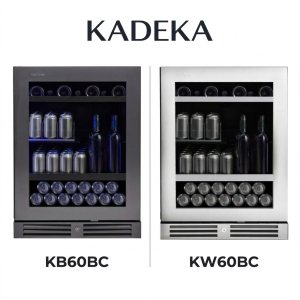 Kadeka KB60BC Beverage Pro Series Free Standing Wine Cellar