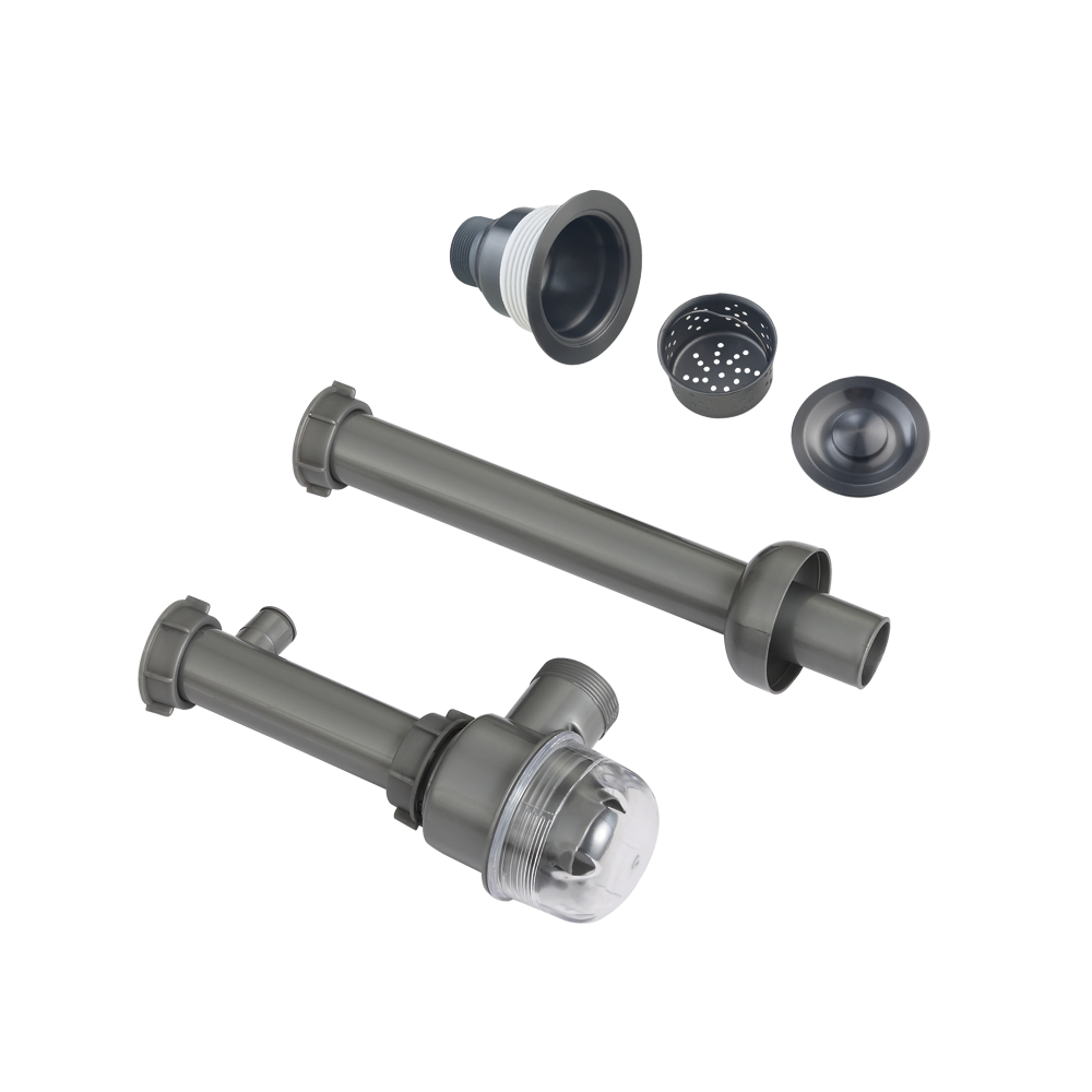 RUBINE KNX 810-60 GM, KIN NANO SERIES 1 Bowl - Inset Kitchen Sink - Image 3