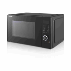 SHARP R-25SD-B [25L] SOLO MICROWAVE DIGITAL - BLACK