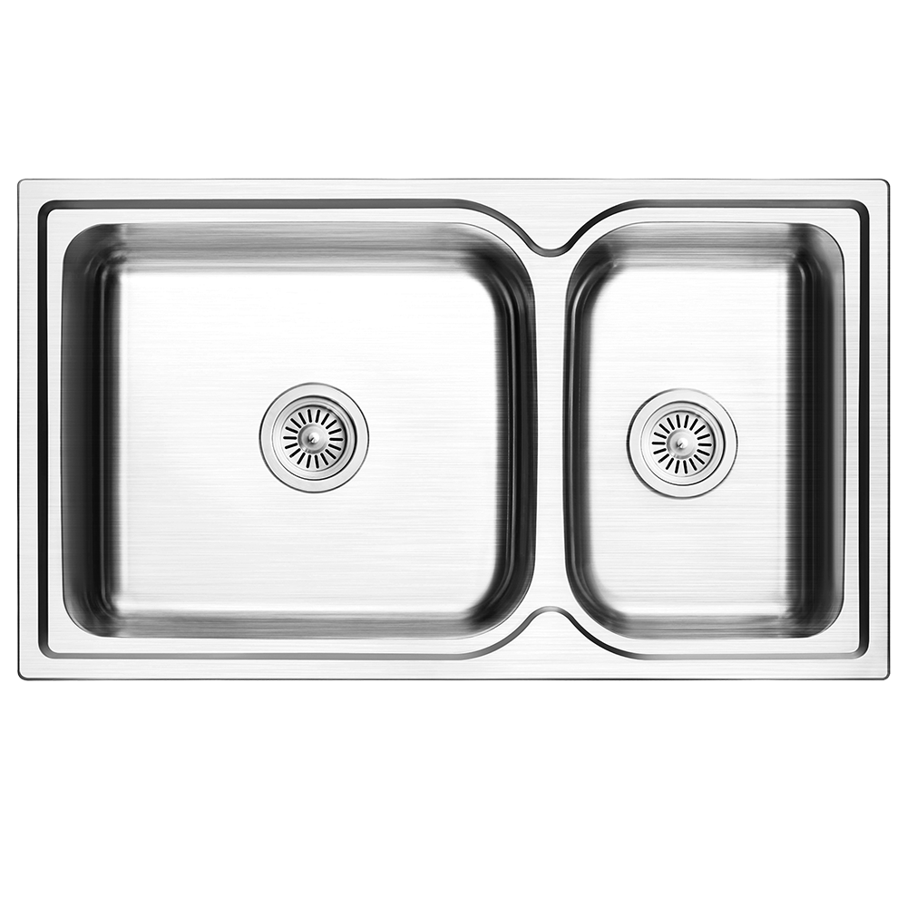 Rubine ZEX 860 – Premium 1¾ Bowl Stainless Steel Kitchen Sink
