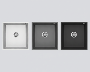 Rubine MEQ 810-58U PB | MEQ 810-58U TI | MEQ 810-58U WH kitchen sink