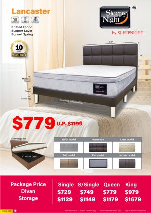 Sleepy Night Lancaster mattress package
