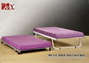 WX 131 | WX131 Pole Pull Out Bed | Adjustable Height Guest Bed