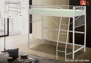 WX 360 JO workstation loft bed frame