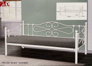 WX 380 RUBY Single Bed Metal Bed Frame