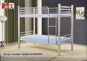 WX 662 Clooney Metal Bed Frame Double Decker