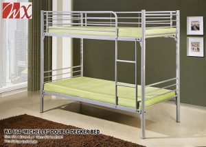 WX 664 Michelle Double Decker Metal Bed Frame