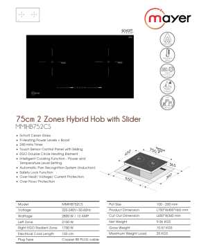 mayer MMIHB752CS