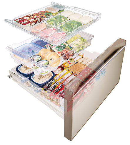 Hitachi R-HWS480YS-X / R-HWS480YS-XN Multi-Door Refrigerator (364L) - Image 3