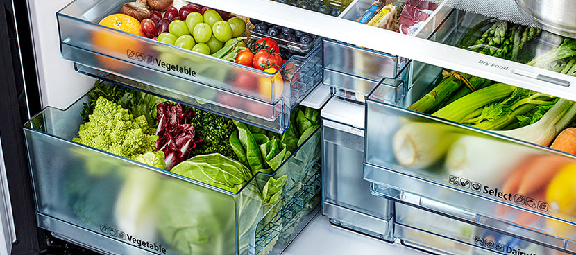 Hitachi R-WB640PMS1-5 GCK French Bottom Freezer Refrigerator (569L) – Glass Clear Black - Image 4
