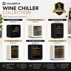 Culinova Wine Chiller Collection | WF-48RH, WF-68RH & WF-128RH