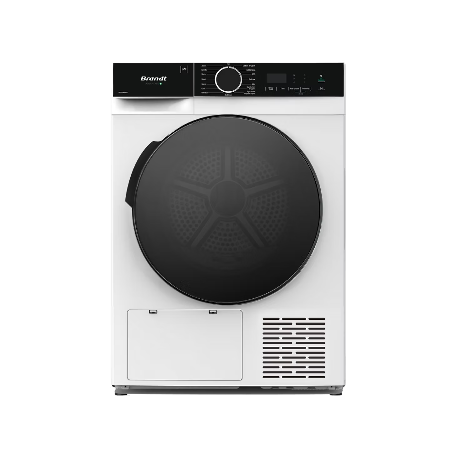 Brandt DFB594HWA 9kg Freestanding Heat‑Pump Condenser Dryer