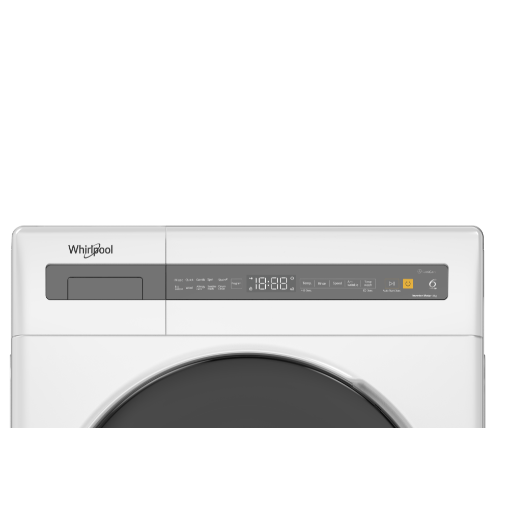 Whirlpool FWEB10502GW | FWEB10502GG 10.5kg SaniCare Front Load Washing Machine
