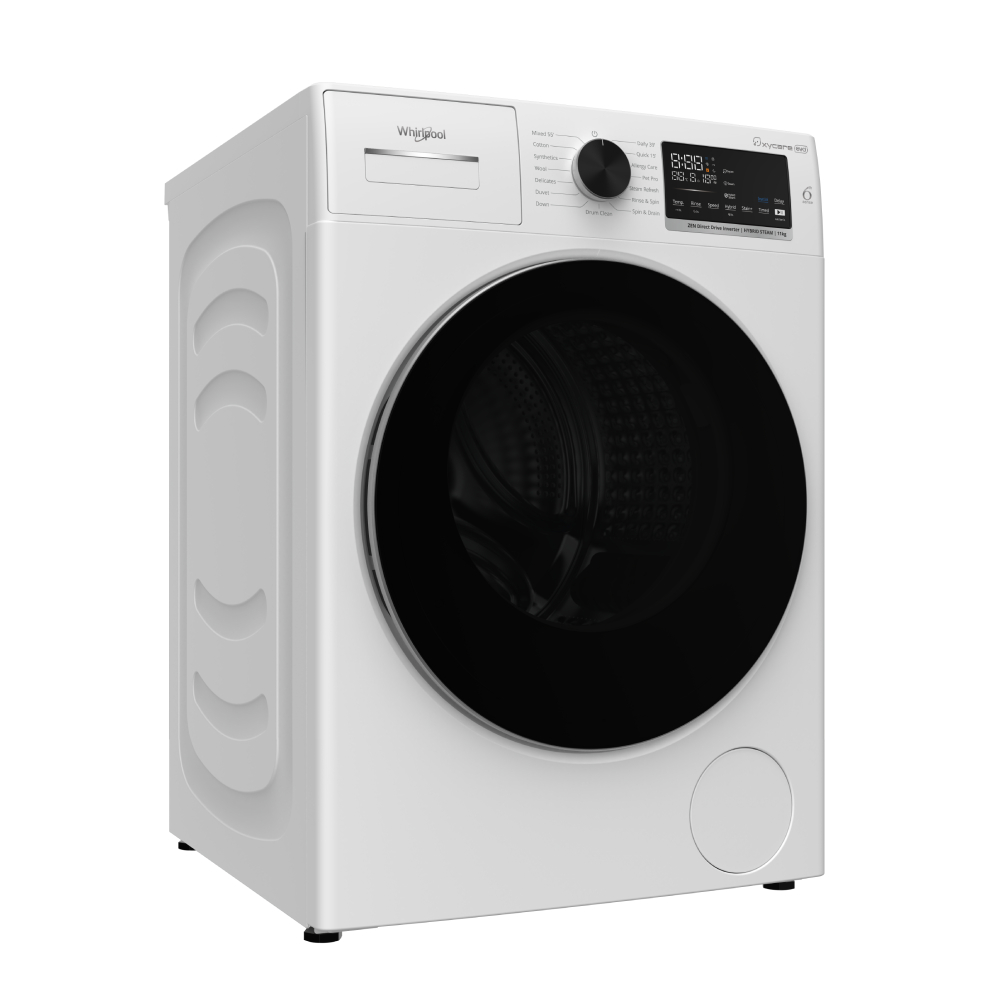 Whirlpool FWHD11002GW 11kg OxyCare Evo Front Load Washing Machine