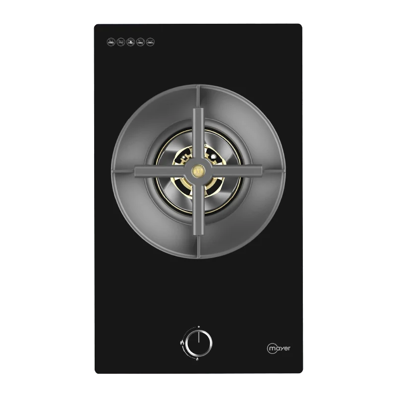 Mayer MMGH130HI 30cm Single Zone Glass Gas Hob - Image 2