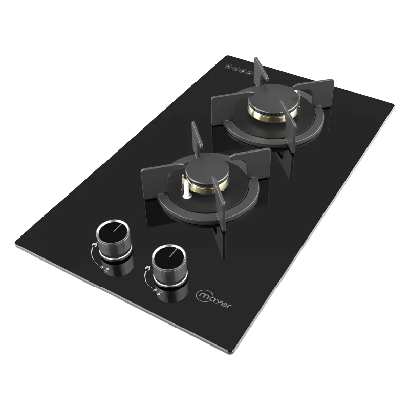 Mayer MMGH230HI 30cm 2-Zone Glass Gas Hob Singapore