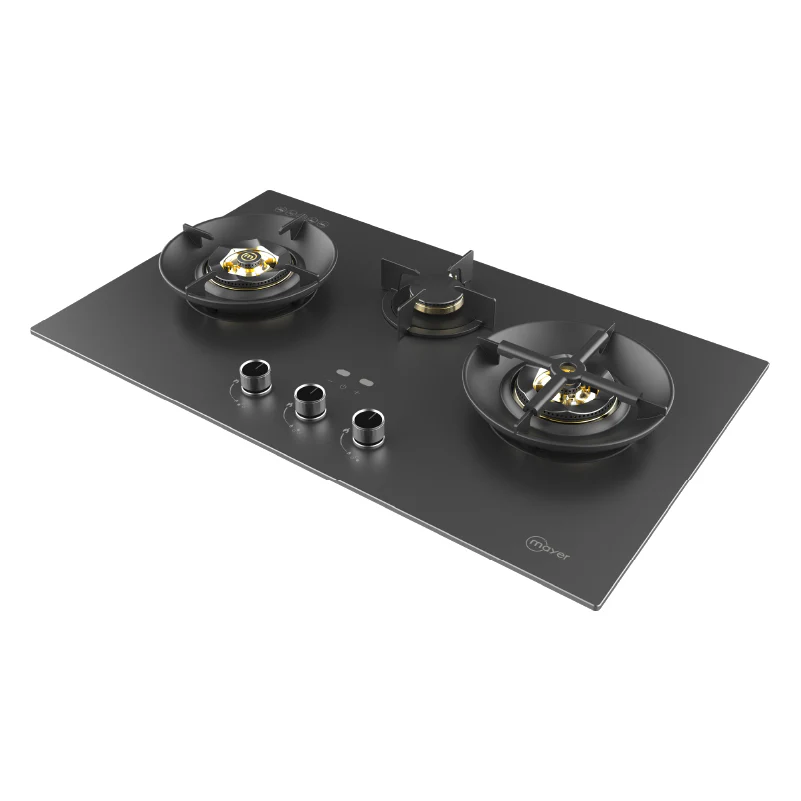 Mayer MMGH388HI 88cm 3 Burner Glass Gas Hob - Image 5