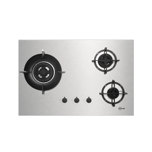 Mayer MMSS7503HI 75cm 3-Zone Stainless Steel Gas Hob Singapore