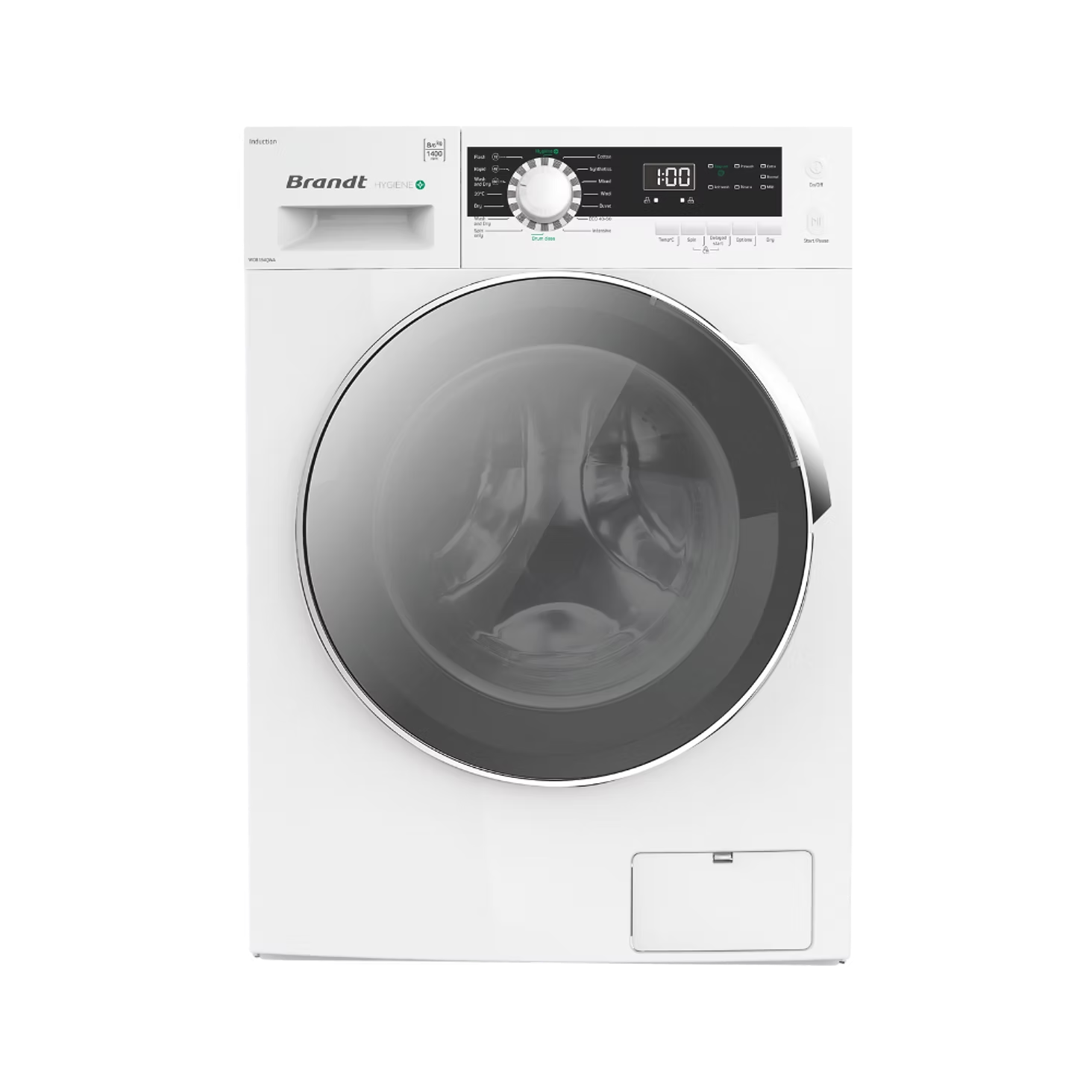 Brandt WDB184QWA 8kg 6kg Freestanding Front Load Washer Dryer Singapore