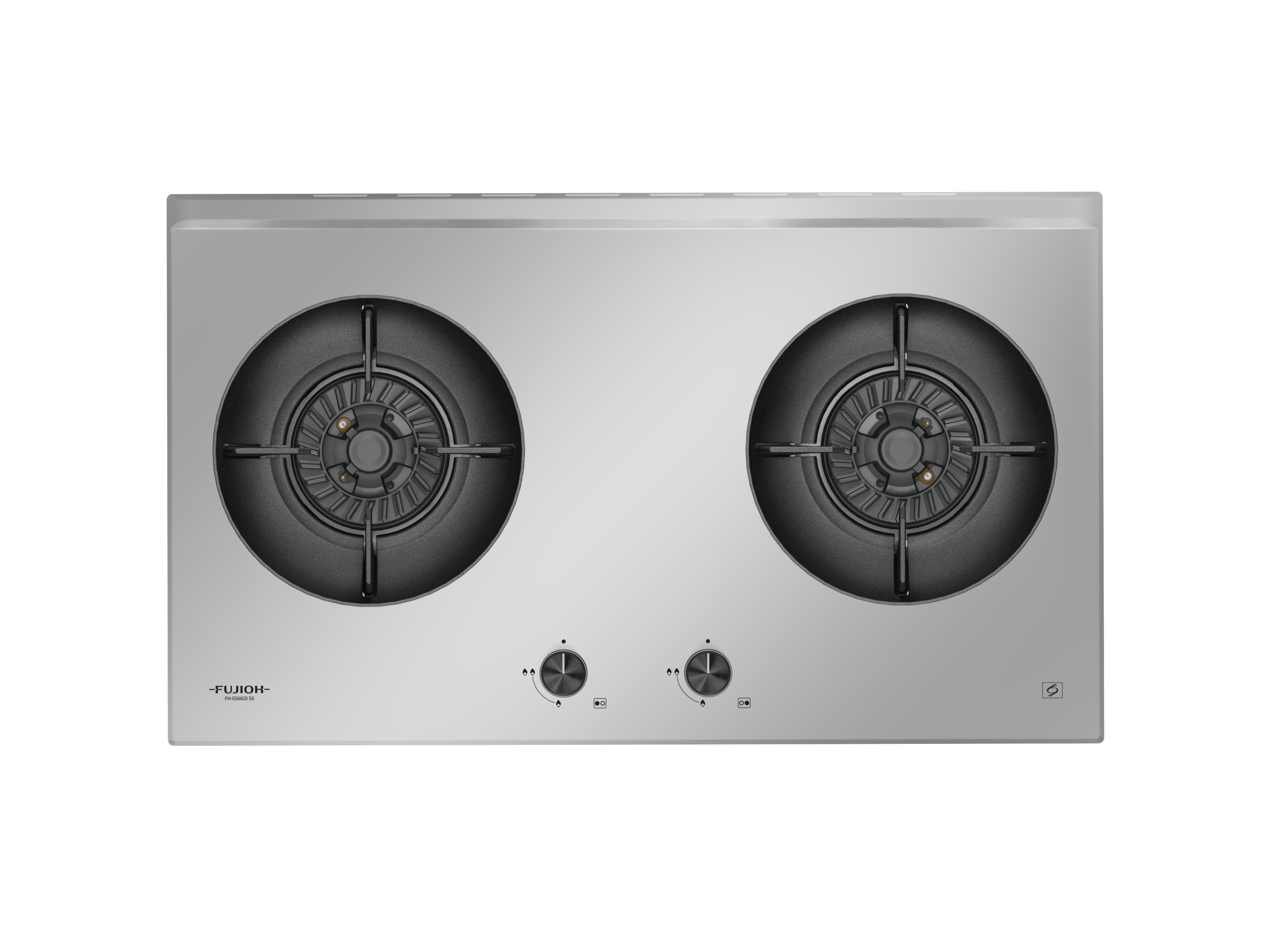 FUJIOH FH-GS6820 SS | GLBK | FGBK 78cm 2-Burner Gas Hob