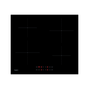 Whirlpool IWSL6040CS 60cm built-in 4-zone induction hob with Booster