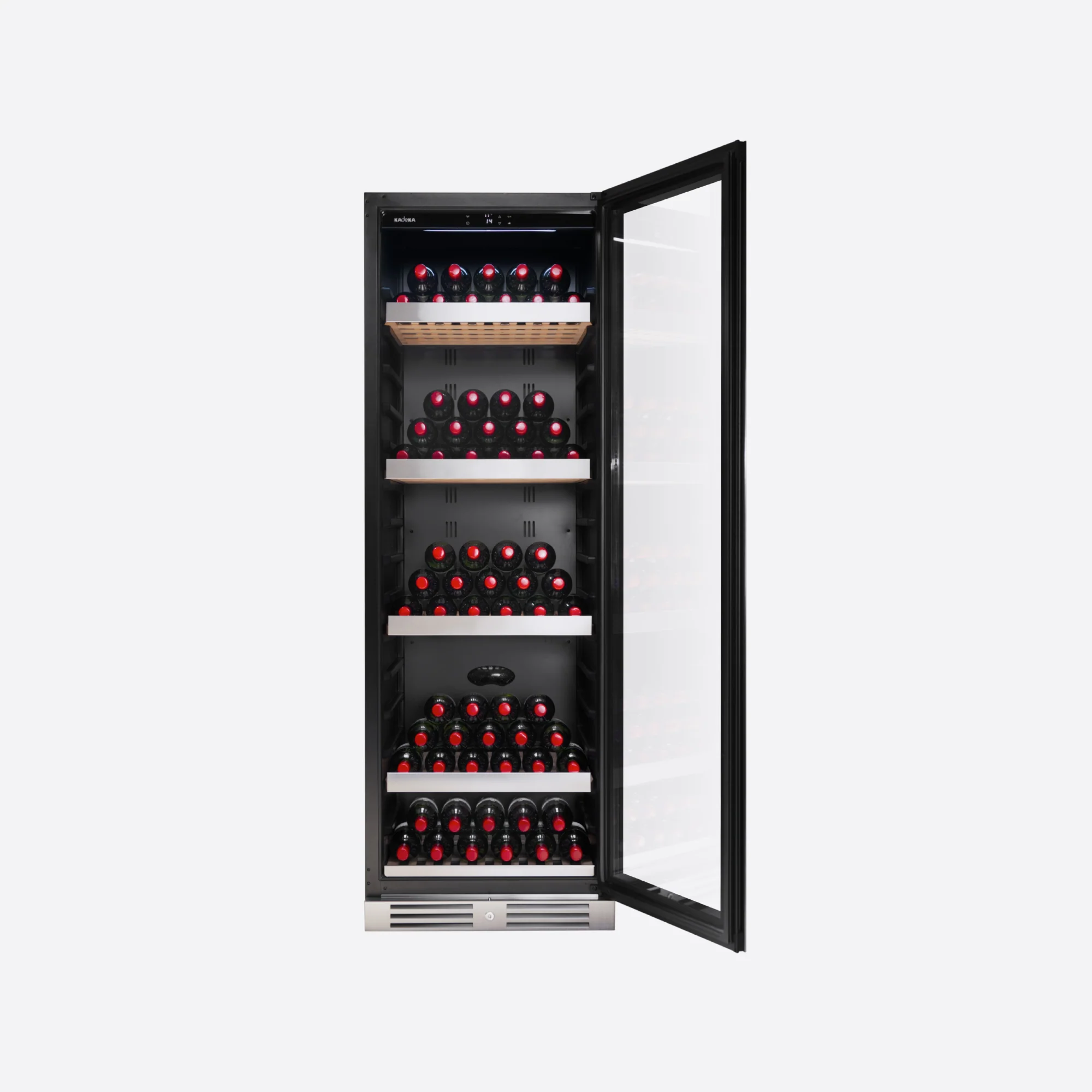 Kadeka KN168EWS KN168EWT 196 Bottles Steel Series Wine Chiller Singapore