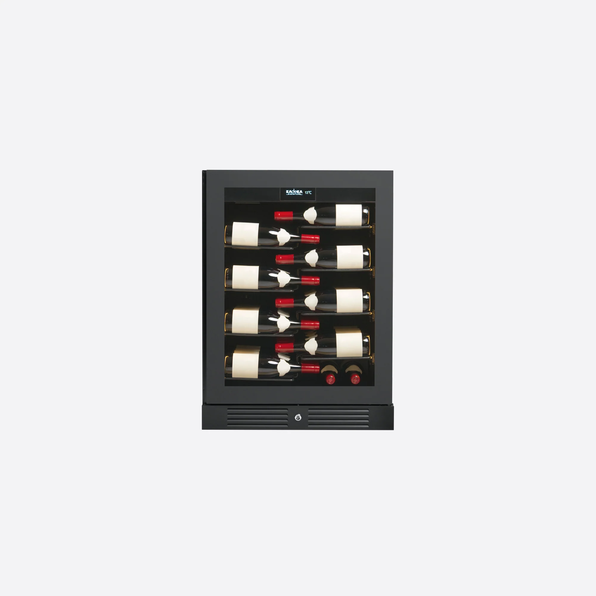 Kadeka KSP40TL 40 Bottles Wine Chiller | Signature Series | Single Zone | Matte Black - Image 2