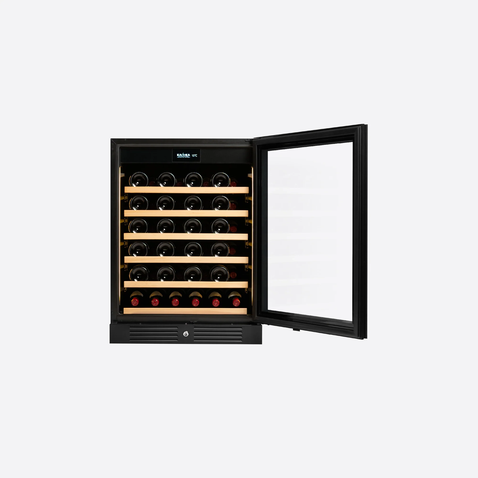Kadeka KSP46TL / KSP46TR 46 Bottles Wine Chiller | Signature Series | Single Zone | Matte Black - Image 3