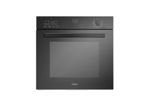 Whirlpool W3 OMK55HR0BC 60cm Built-In Multi-Function Oven Black Glass
