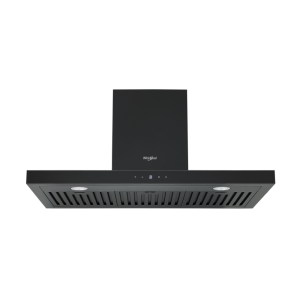 Whirlpool WT9BTABC 90cm Auto-Clean Black Chimney Hood